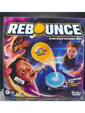 Rebounce Action-Packed Electronic Game For Ages 8+ By Hasbro